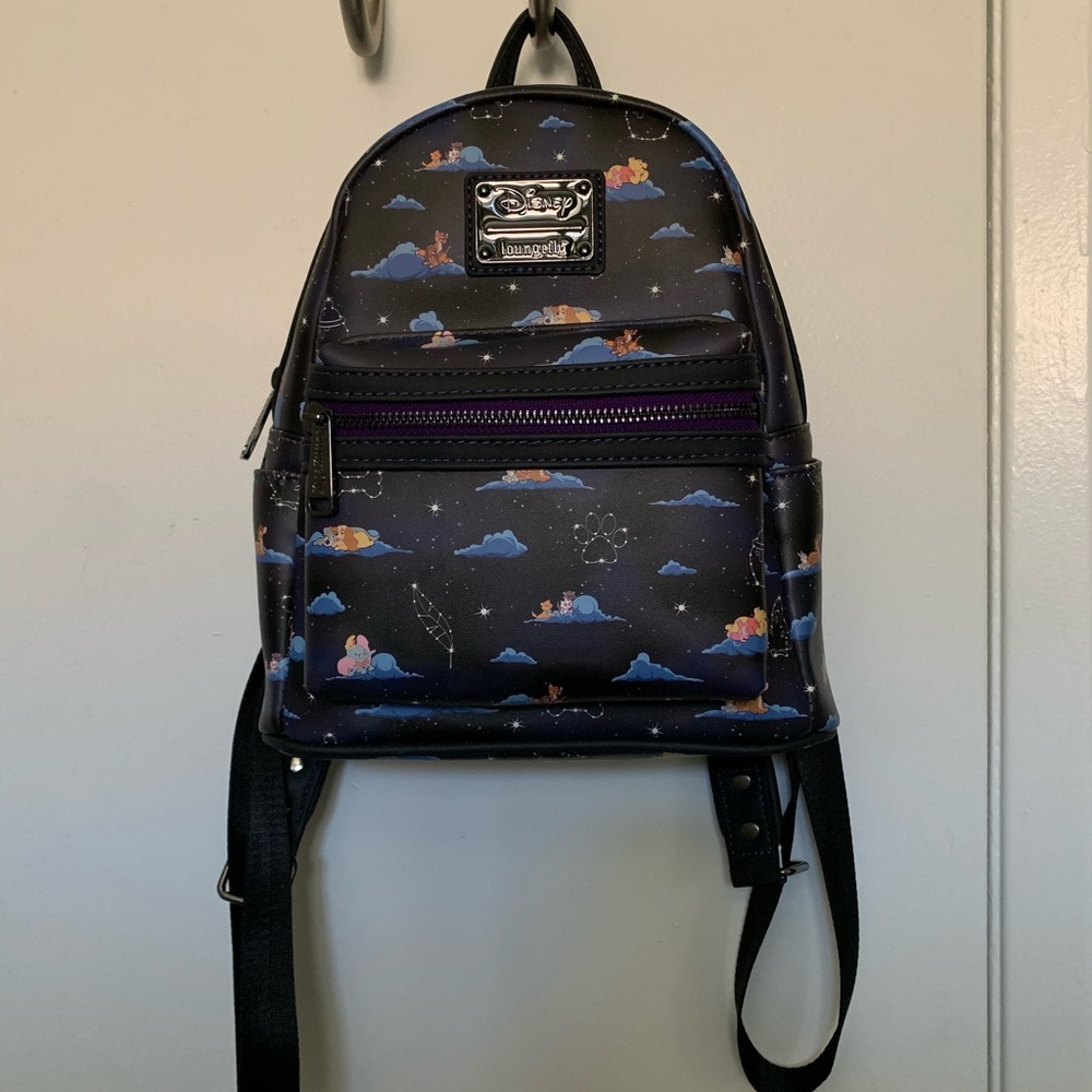 Night Sky Animal Friends Exclusive LoungeFly Bag